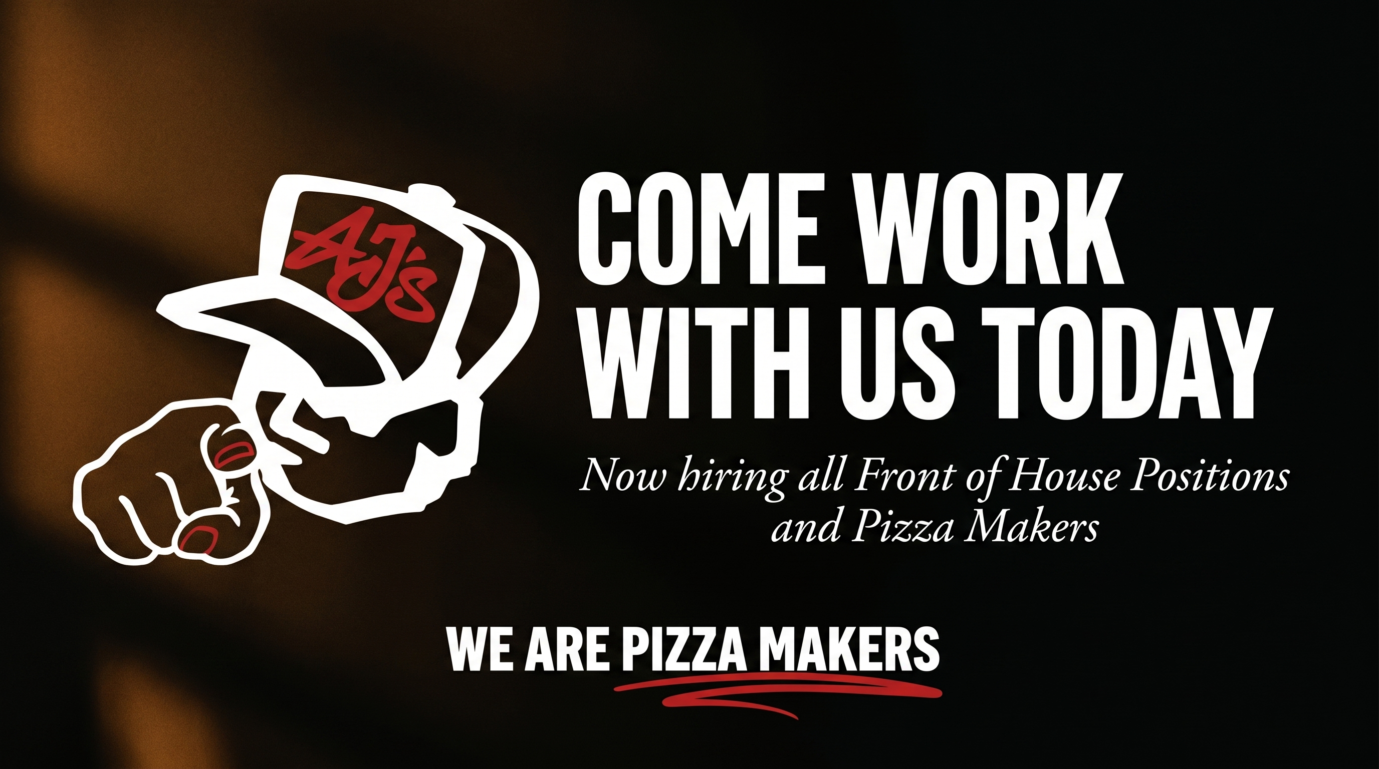 Come Work With Us