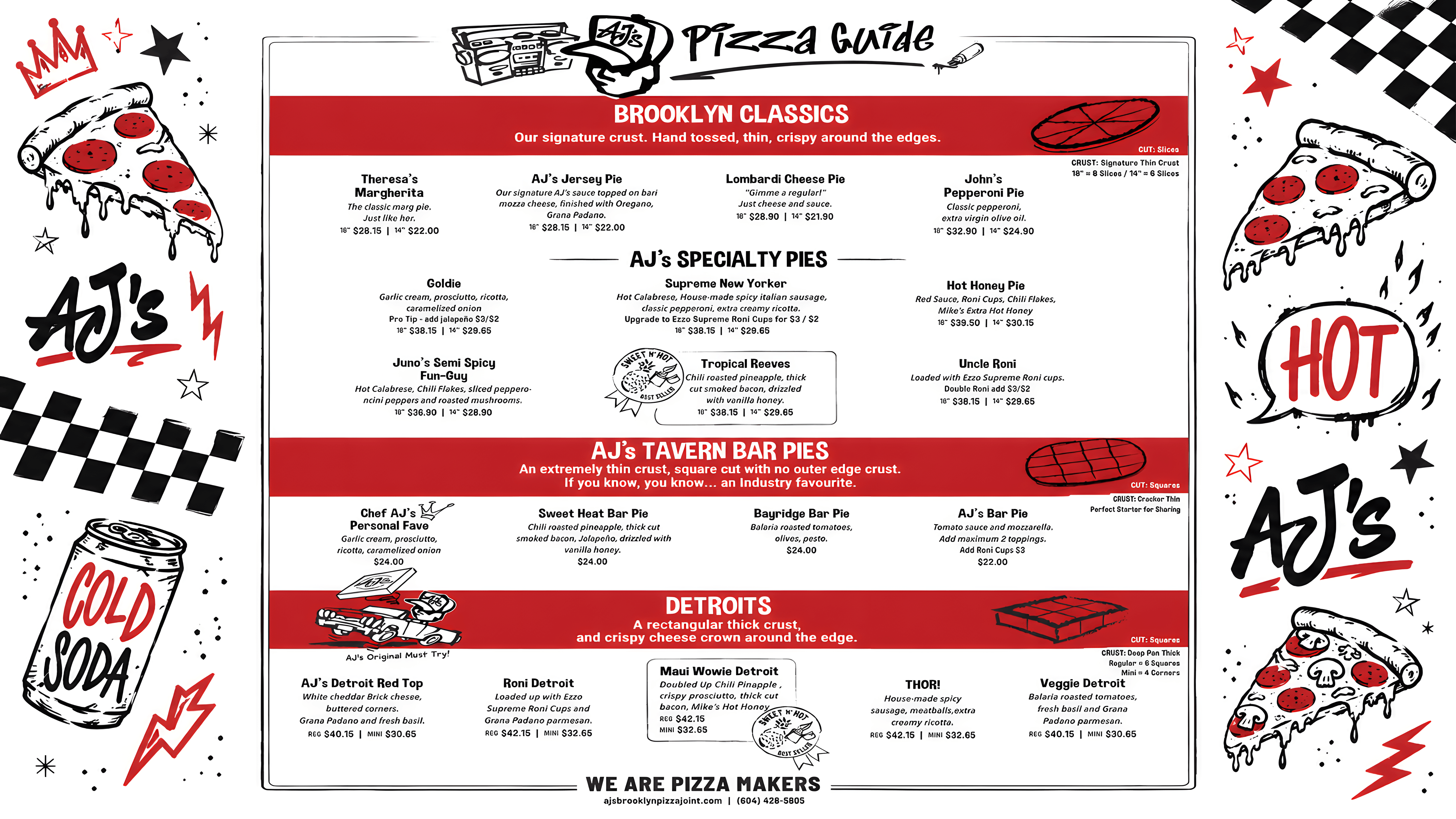 Menu Page 1
